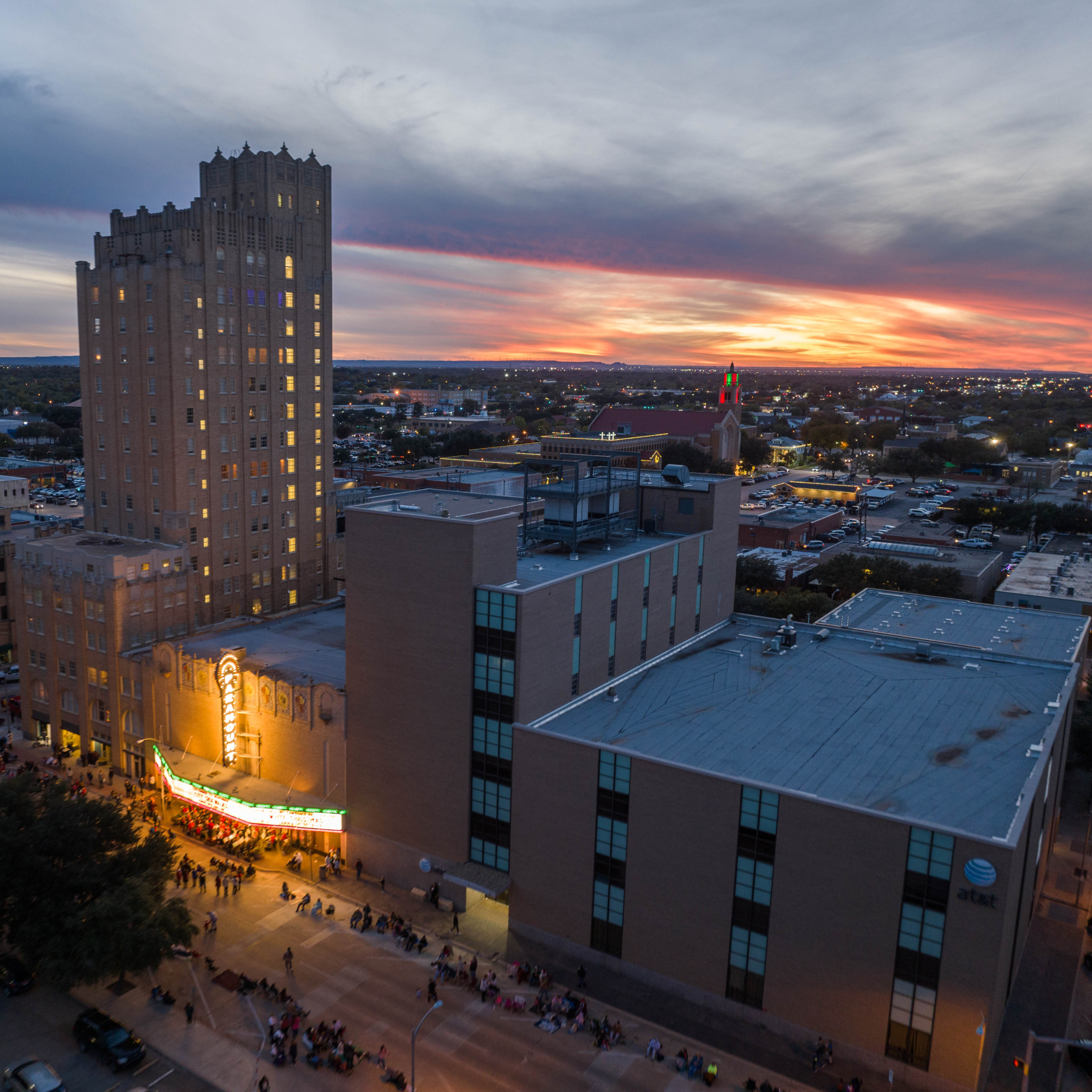 Downtown Drone Abilene, Texas
